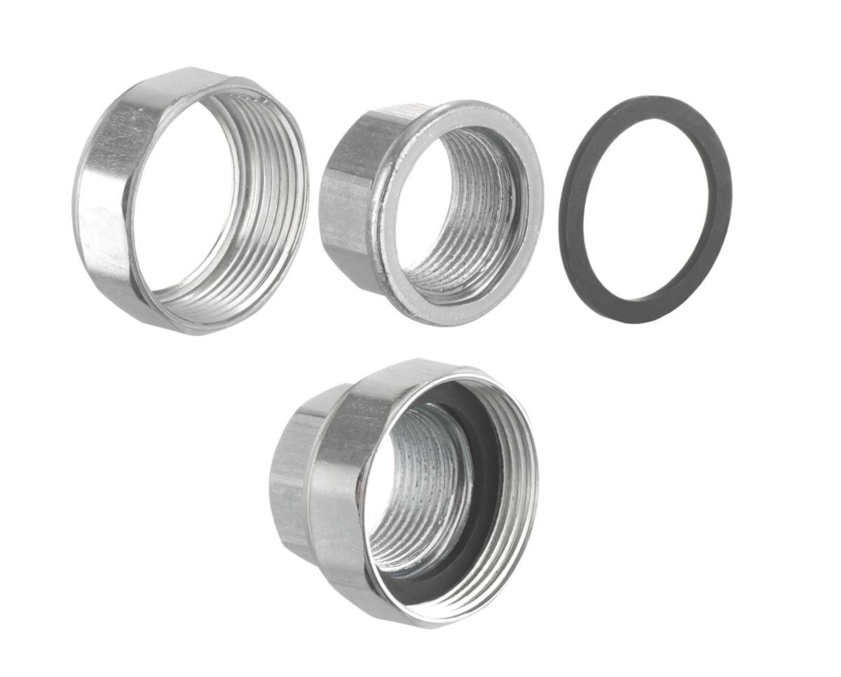 Unionskoppling med ventil till cirkulationspumpar serie ECO/FLA 25, Flygt - UNIONKOPPLING DN25-3/4" STÅL FÖRZINKAT