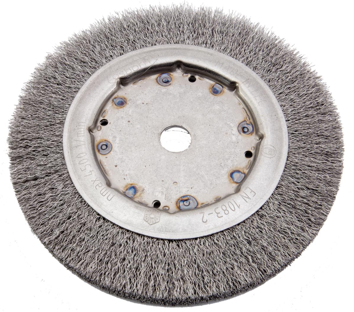 Cirkulärborste Osborn Superior, Krusad tråd - CIRKULÄRBORSTE OSBORN D150/13X16 0.20 KRUSAD STÅLTRÅ