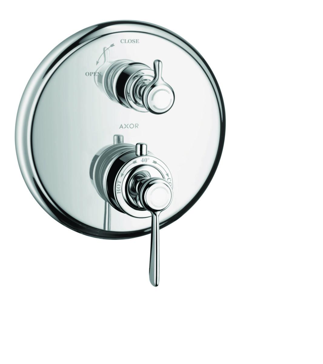 Duschblandare Axor Montreux inbyggd termostat 1 utl, Hansgrohe - HANSGROHE DUSCHBLANDARE AX MONTREUX INB.TERM. 1 UTL KROM
