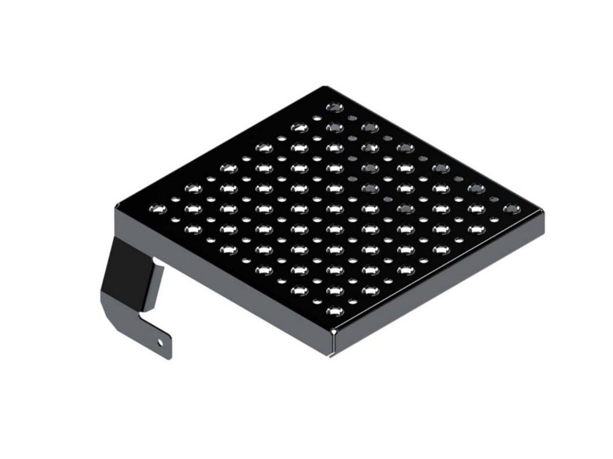 Fällbart vilplan fasadstege, CW Lundberg - FÄLLBART VILPLAN FASADSTEGE 390X410MM SVART ( 670400 ) CW