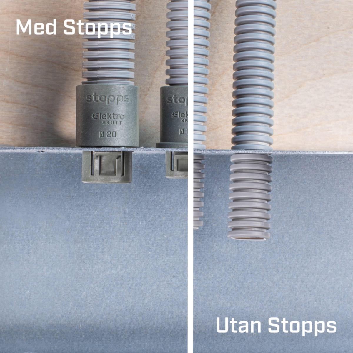 Rörmuff stopps 20/16mm stopps 20/16 - rörmuff stopps 20/1...