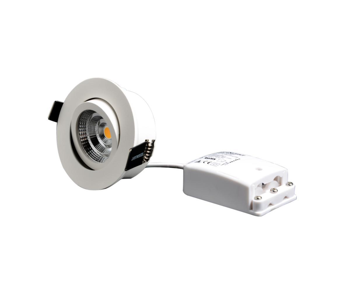 Downlight LED Q1-Q9, Designlight - DOWNL Q-2MW TILT 4,2W 2700K
