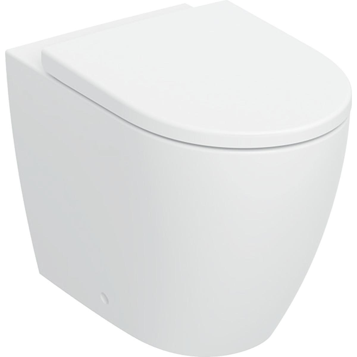 WC-skål iCon BTW, Geberit - GEBERIT ICON BTW WC-SKÅL S-C SITS, TURBOFLUSH, MATTVIT
