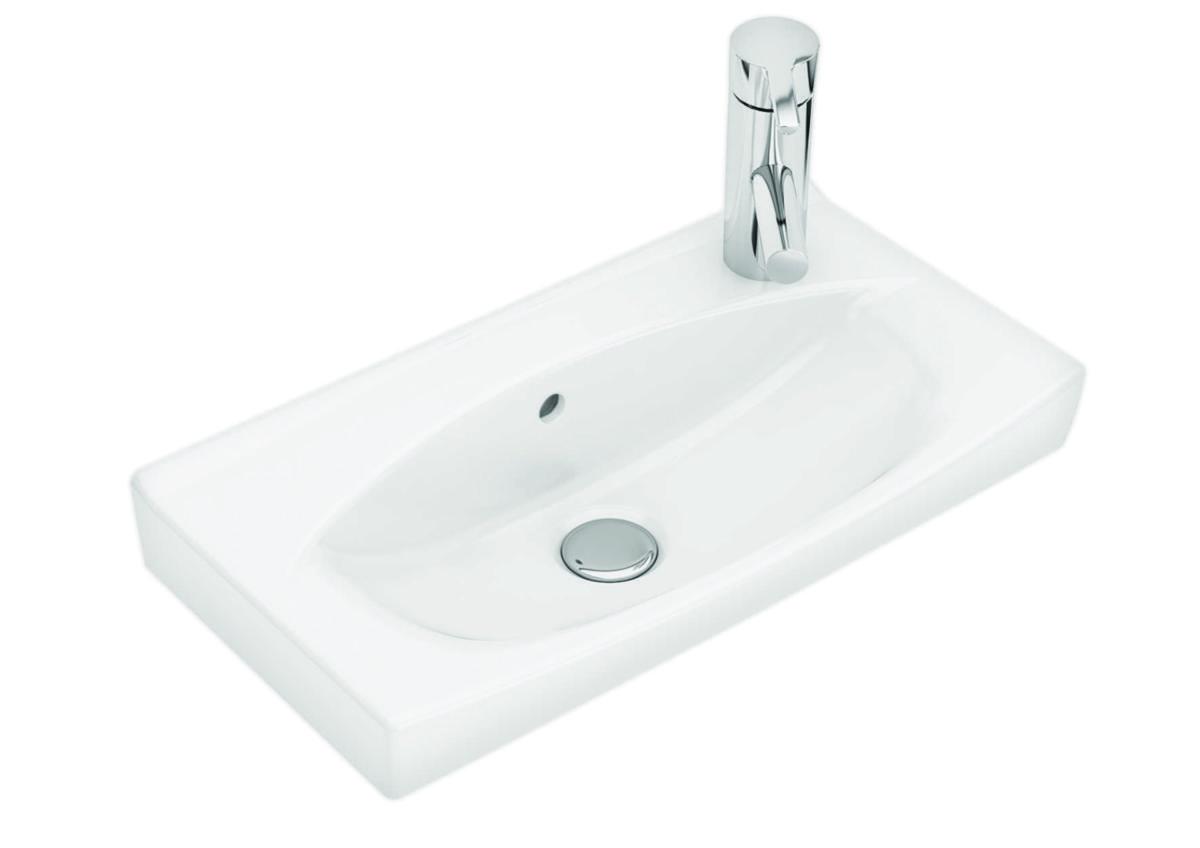 Washbasin Spira 15087, Ifö - IFÖ SPIRA 15087 WASHBASIN 51,5CM, MIXER HOLE RIGHT