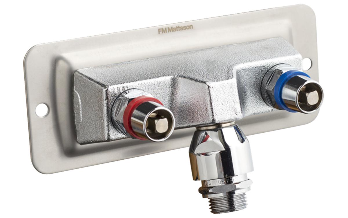 Vattenutkastare KV & VV, FMM - FMM VATTENUTKASTARE DUBBEL KALL, VARM, L=400MM,BV, VAC.