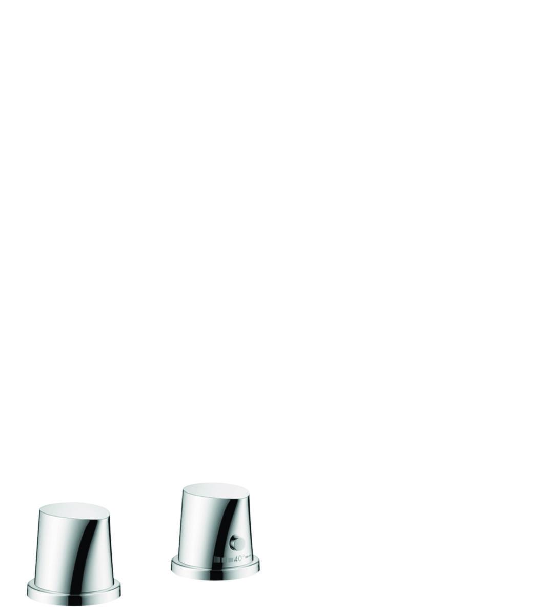 Kar-/duschblandare AX Starck Organic 2-håls, Hansgrohe - HANSGROHE KAR-/DUSCHBLANDARE AX STARCK ORGANIC 2-HÅLS