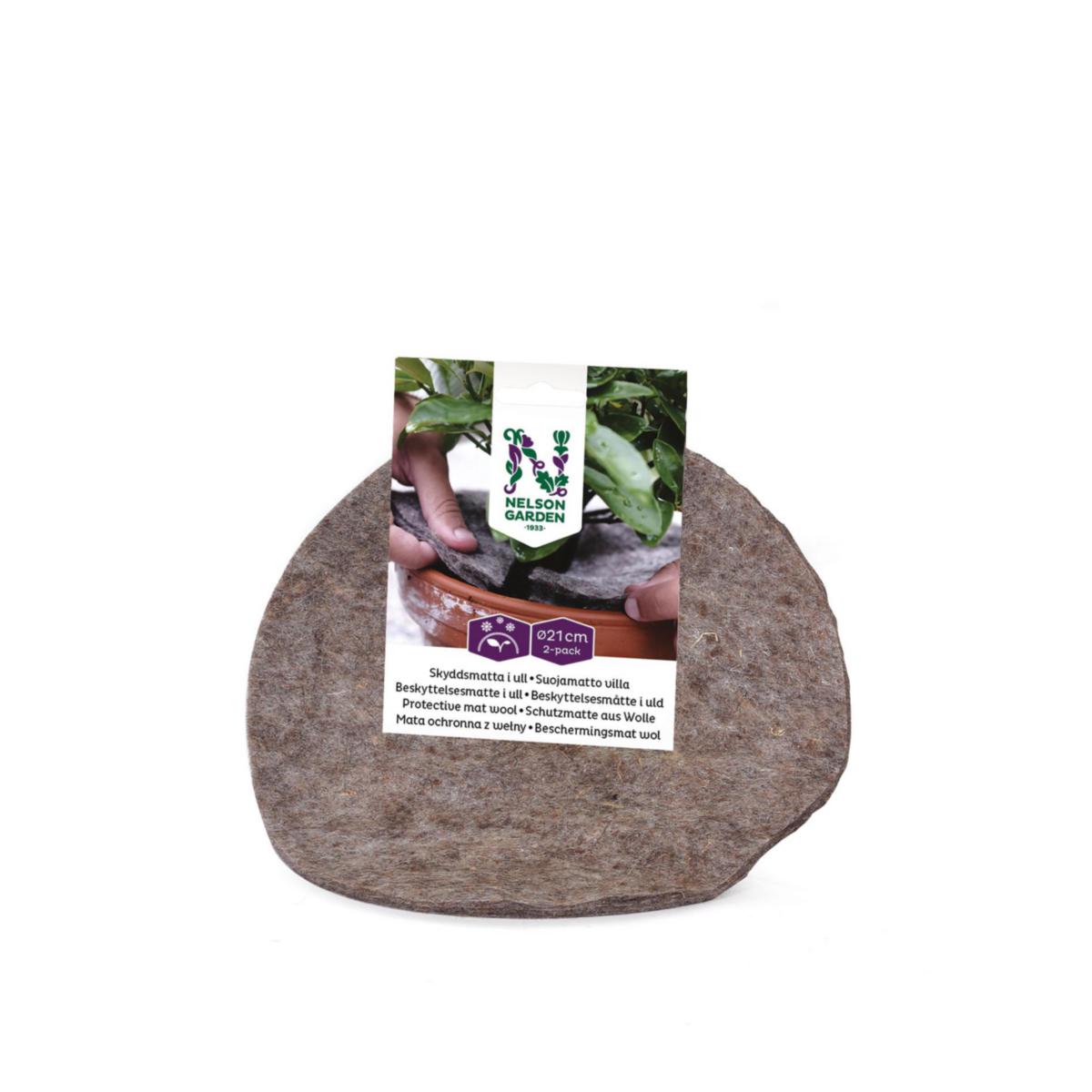 Skyddsmatta Nelson Garden - SKYDDSMATTA ULL 2 ST 21CM