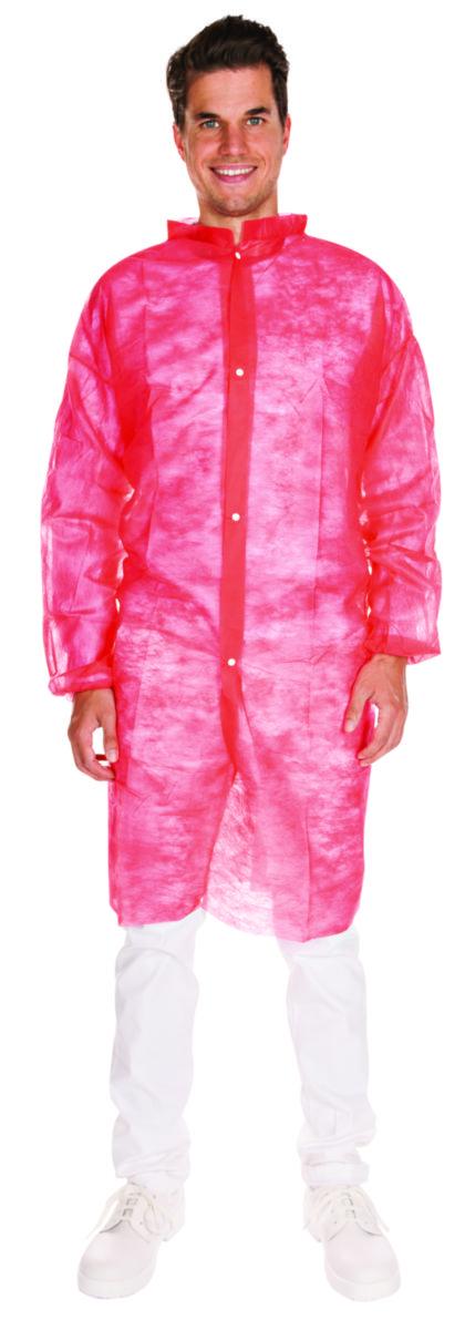 Besöksrock - BESÖKSROCK RÖD NONWOVEN KNAPPAR 100 ST/FRP STL XXL