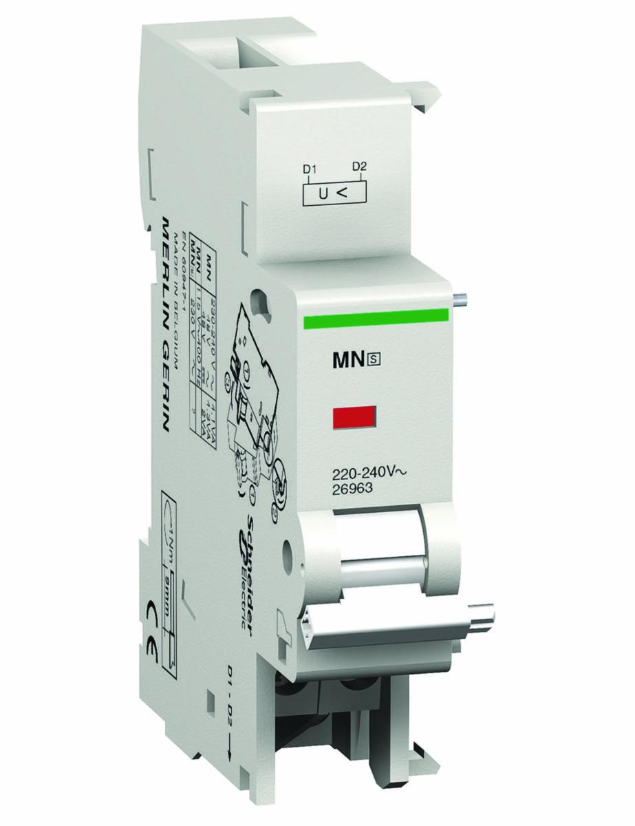 Underspänningsutlösare MNs - UNDERSP RELÄ M9 MNS 220-240VAC M9A26963