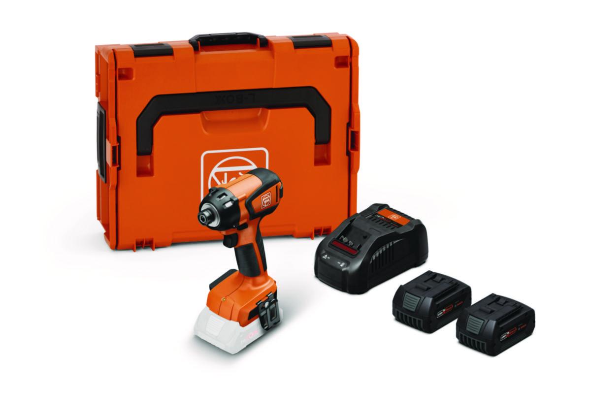 Mutterdragare Fein ASCD 18-200 W4 AS Set 5 Ah - SLAGSKRUVDRAGARE FEIN ASCD 18 ASCD 18-200 SET AS 2X5AH+LAD