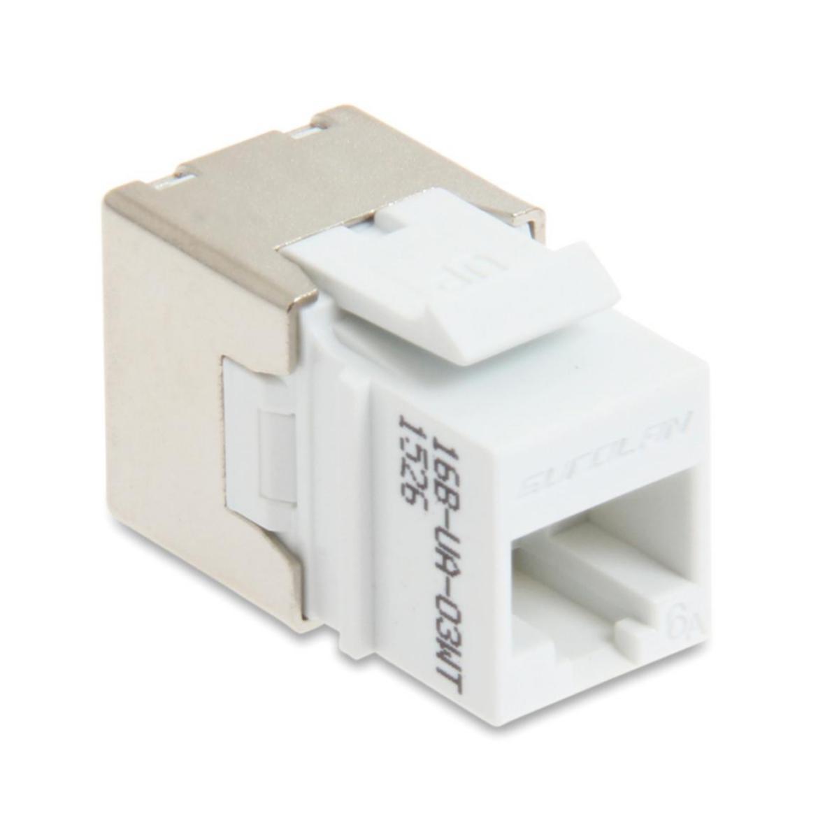 Keystoneuttag C6A UTP - JACK KEYSTONE C6A UTP SV 16B-UA-03BL
