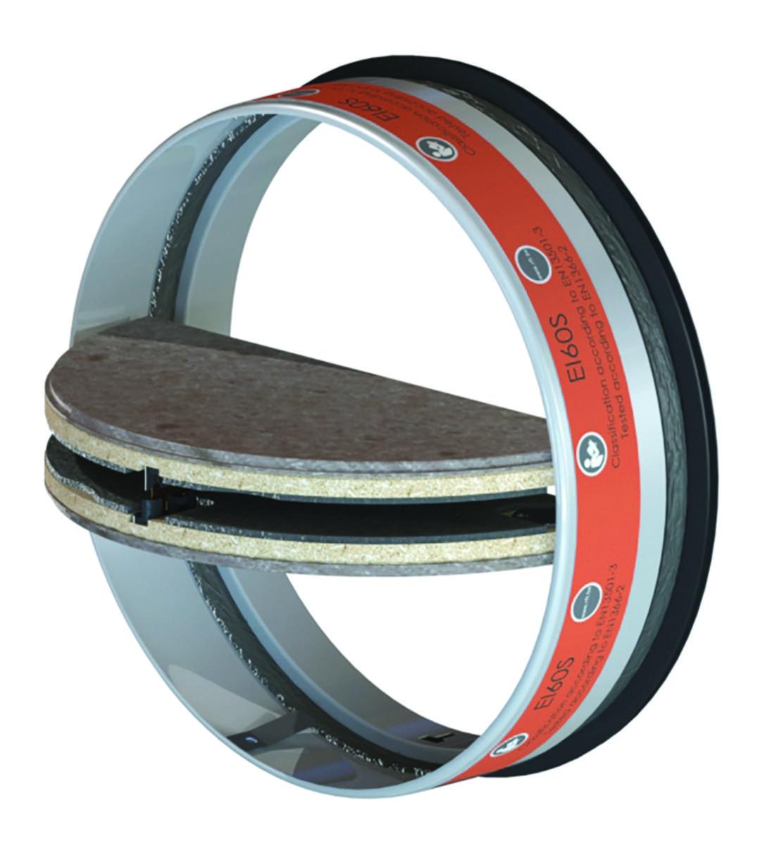 Fire damper ABC-SC+60, ABC Vent - FIRE DAMPER SC+60 D:100 ABC VENT