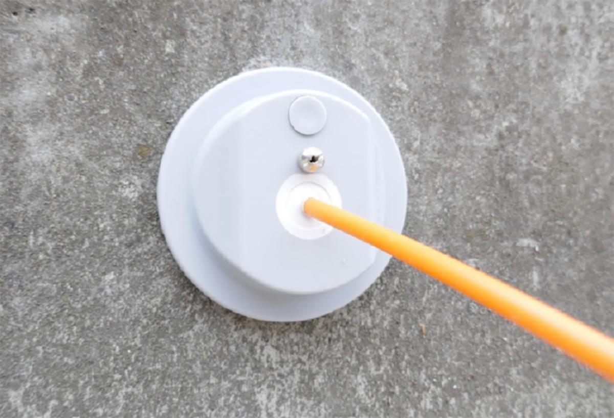 Wall sealing - CAP FTTH + 90° ENTRY 1X4-8MM