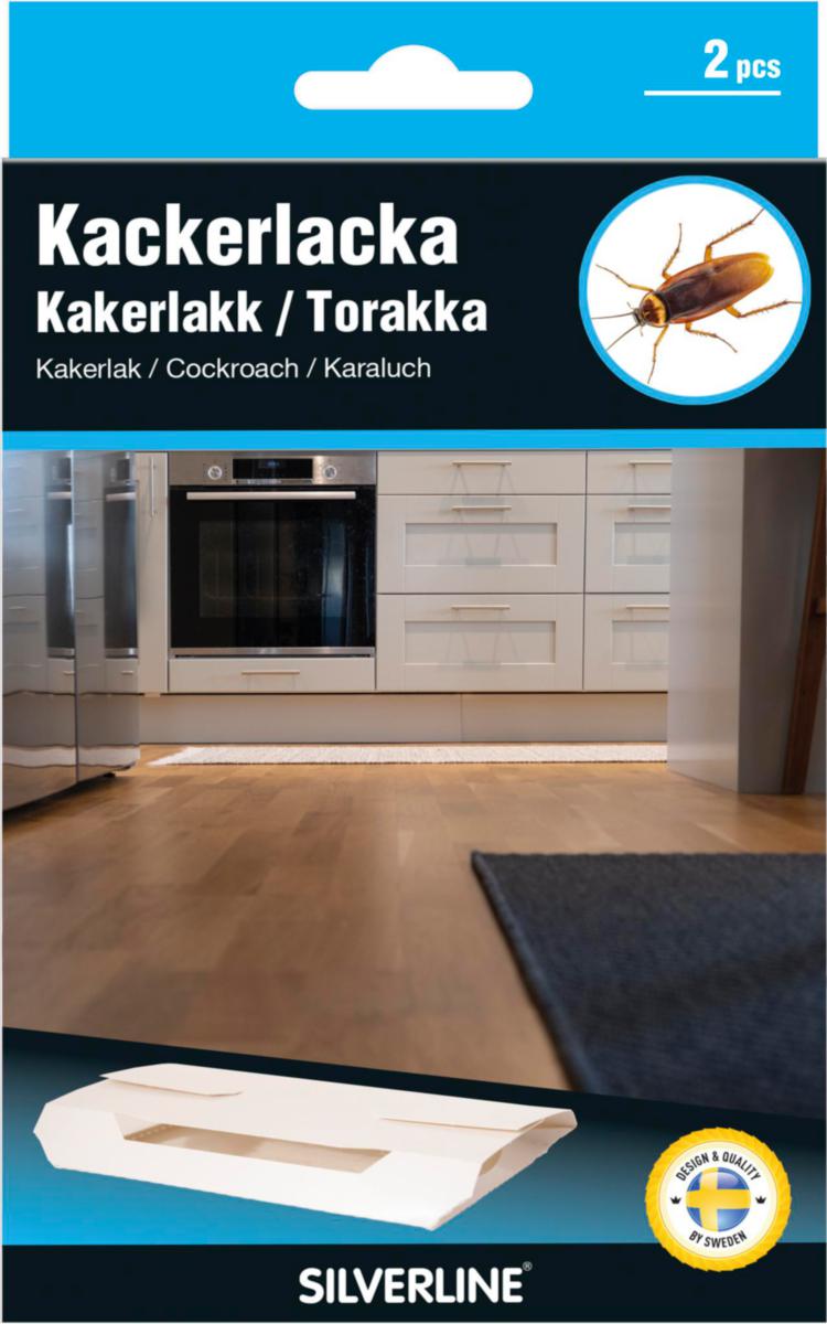 Kackerlacksfälla Silverline - KACKERLACKSFÄLLA 2-PACK KONTROLL AV KACKERLACKA