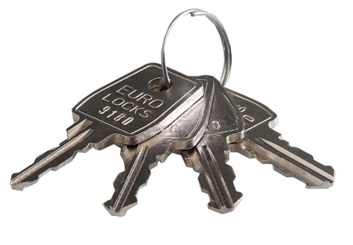 Lock and keys, for power pole Futura - RESERVKEY EQUALLOCKS-L&P MVL 1 AND MVL 3