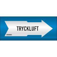 Rörmärkning / Tryckluft Systemtext