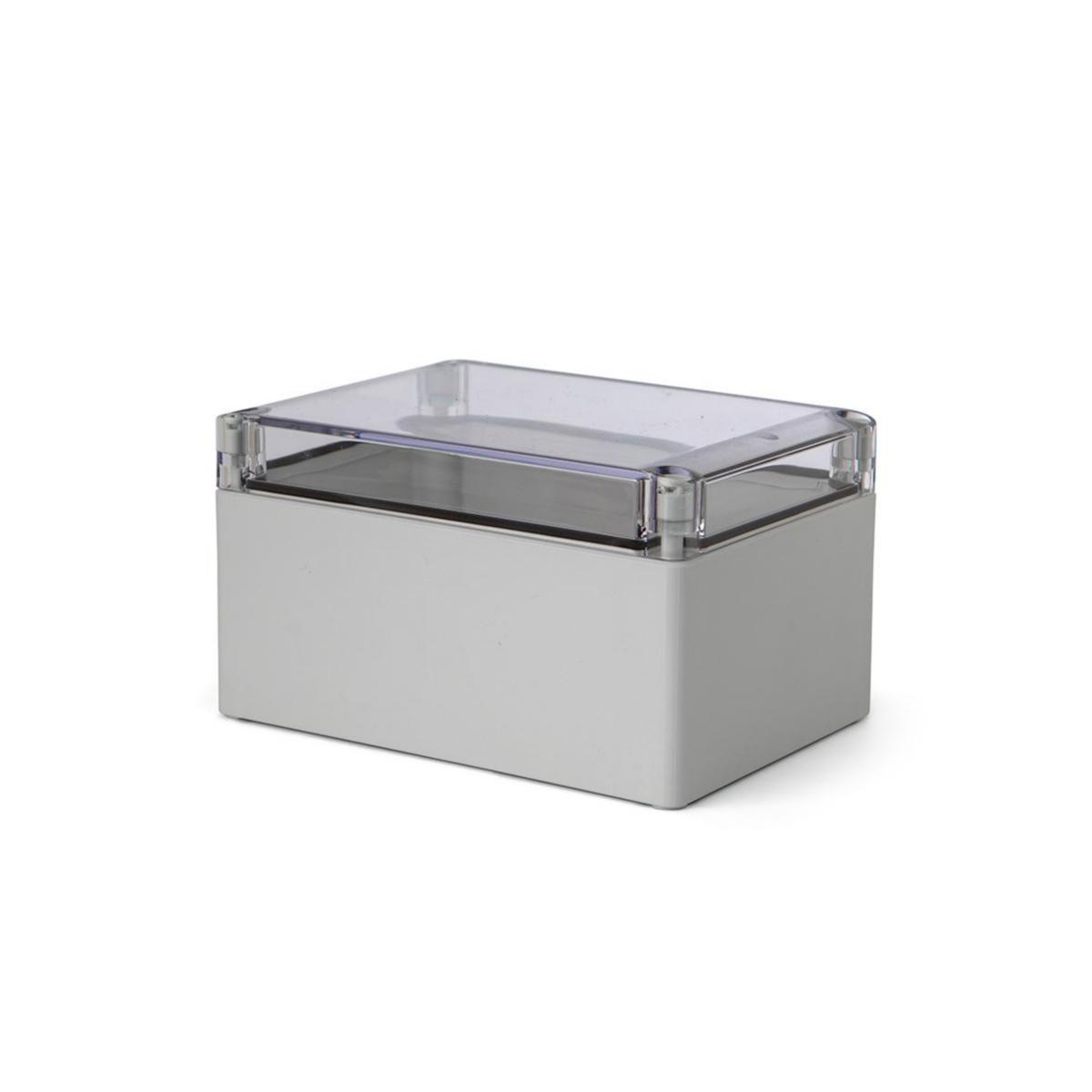 Apparatlåda ABS, Cubo S - KAPSL ABS TRANSP L 125X175X100 SABP131810HT