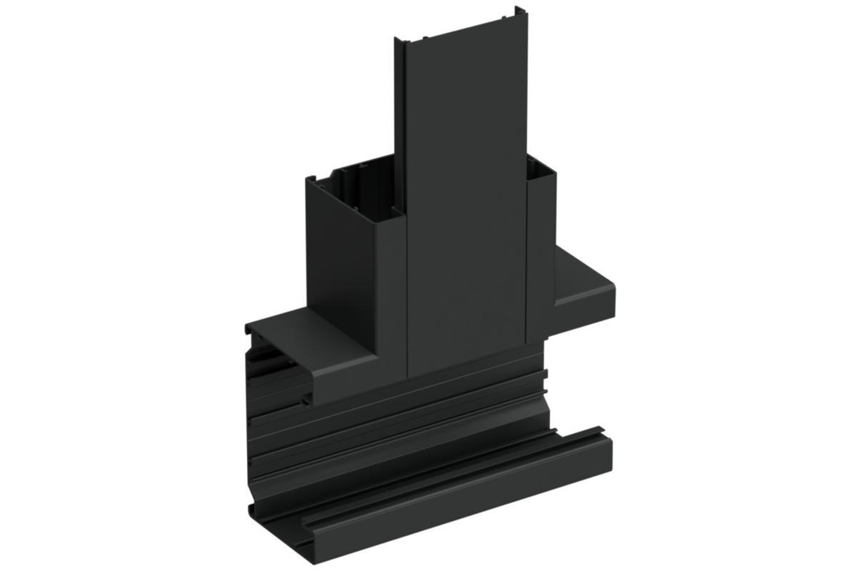 T-stycke WGX-A 120/72 - T-STYCKE 120/72 ALU SVART STA520029