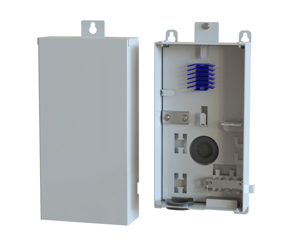 Facade box LM IN 16mm/ 4 OUT 7mm - LM Facade box with 2 in/4 out