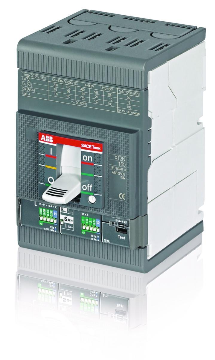 Effektbrytare XT2S - MCCB XT2S 160 IN=100A 3P XT2S160 EKIP LS/I 100A 3P
