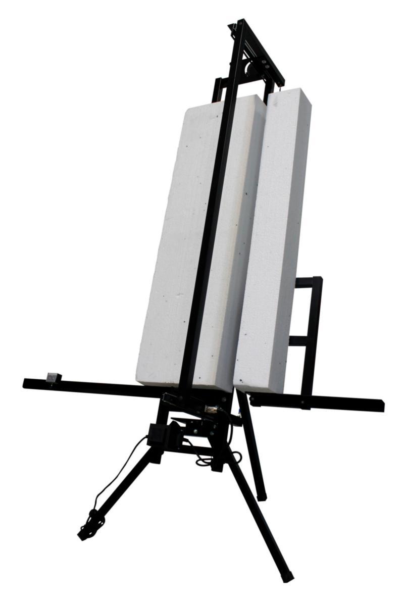 Skärbord stående för cellplast induktion - SKÄRBORD F CELLPLAST INDUKTION STÄLLBART I VÄSKA MED HJUL