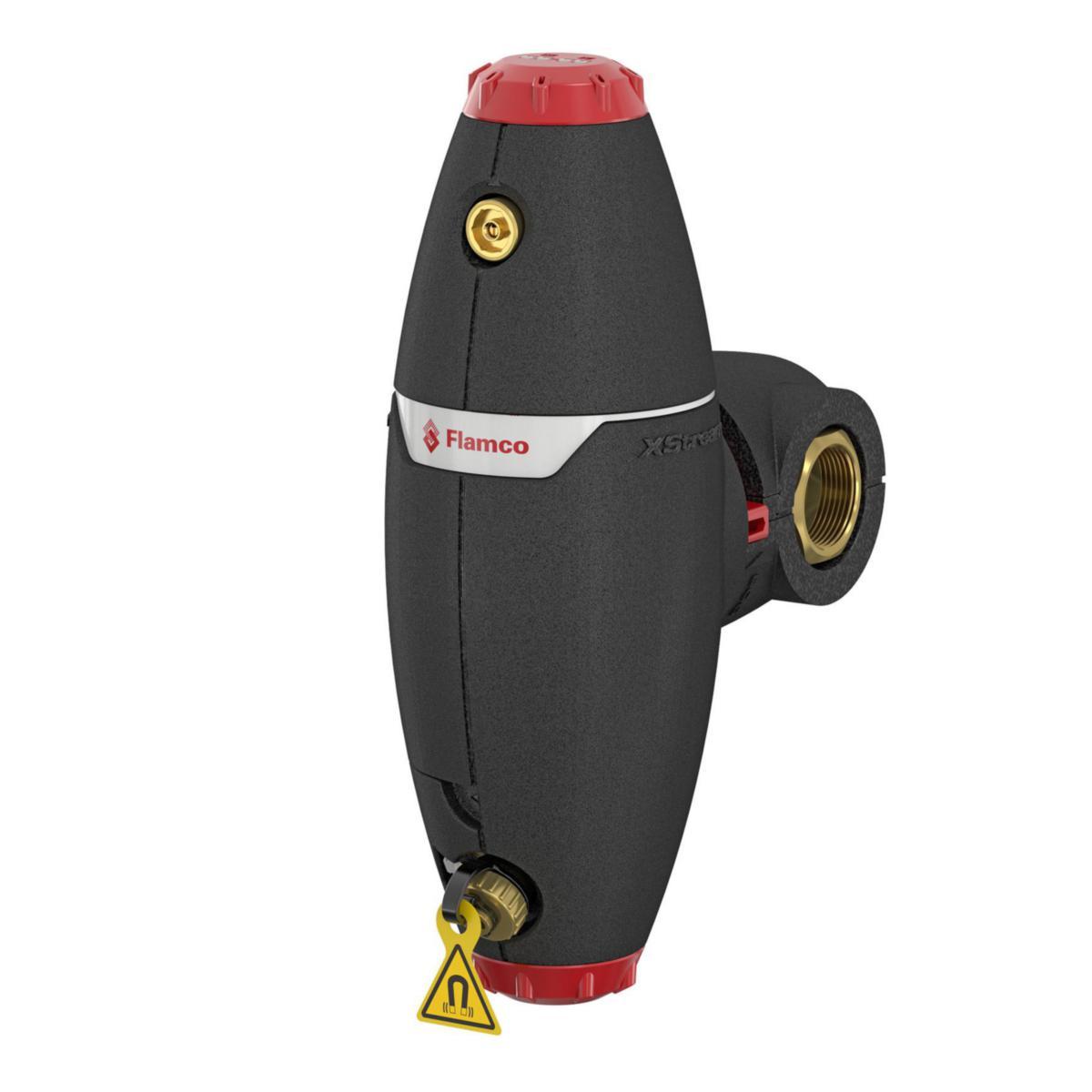 Avluftare/Smutsavskiljare XStream Vent/Clean, Flamco - DN40 XSTREAM VENT-CLEAN G40 INVGG MIN/MAX 0.2/10 BAR