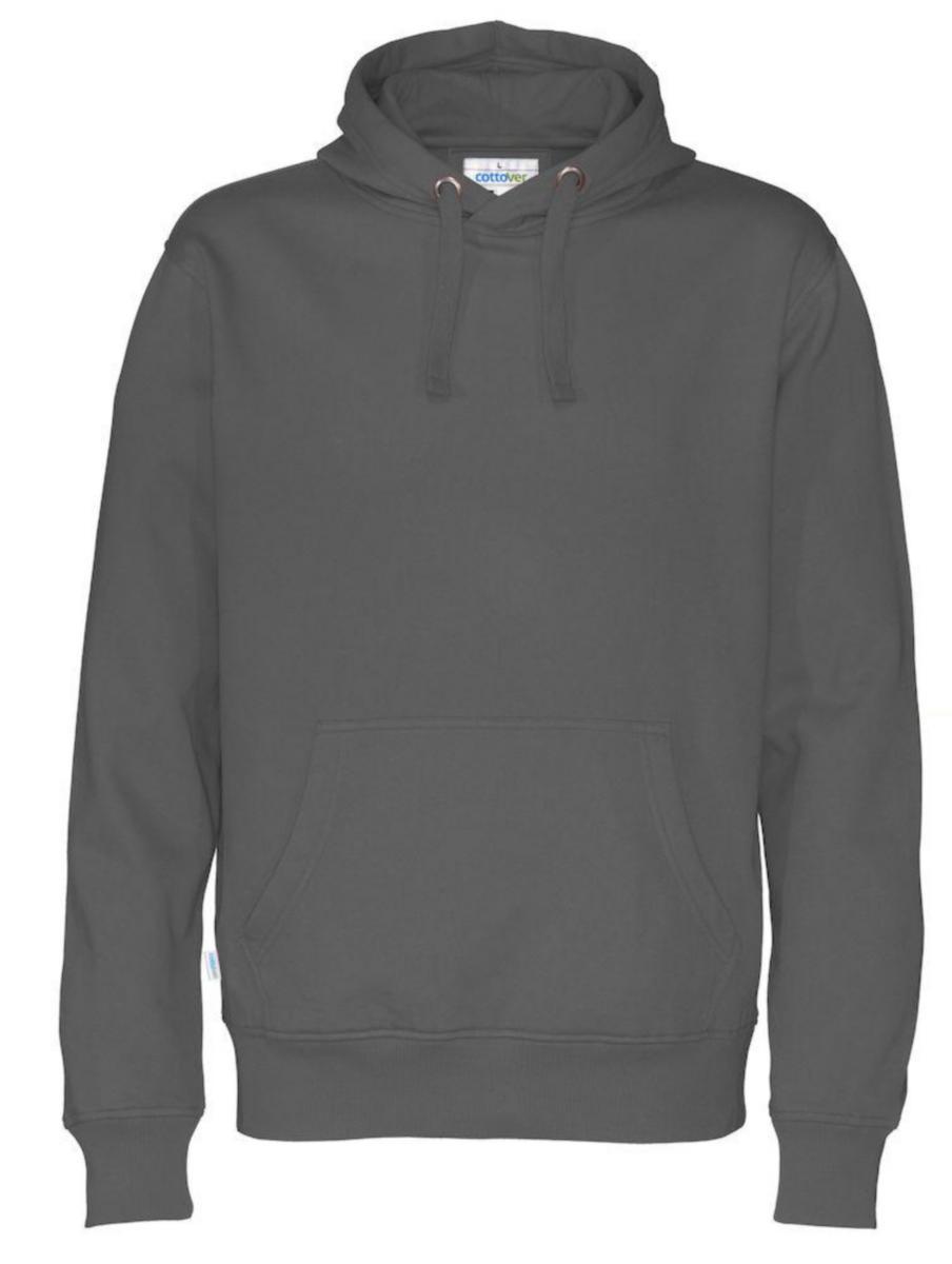 Hoodtröja Cottover 141002 - HOODTRÖJA HOOD MAN CHARCOAL XL