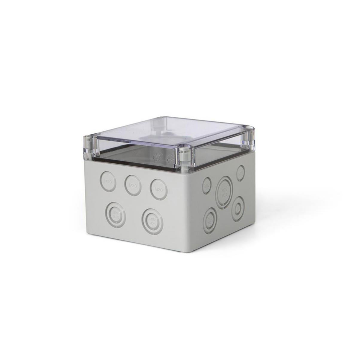 Apparatlåda PC, Cubo S - KAPSL PC TRANSP L 125X125X100 SPCM131310HT
