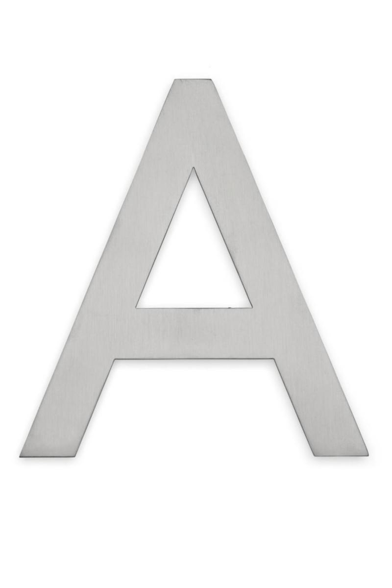 Hussiffra & bokstav Habo Home Rostfri - HUSBOKSTAV HOME ROSTFRI A H:210 MM