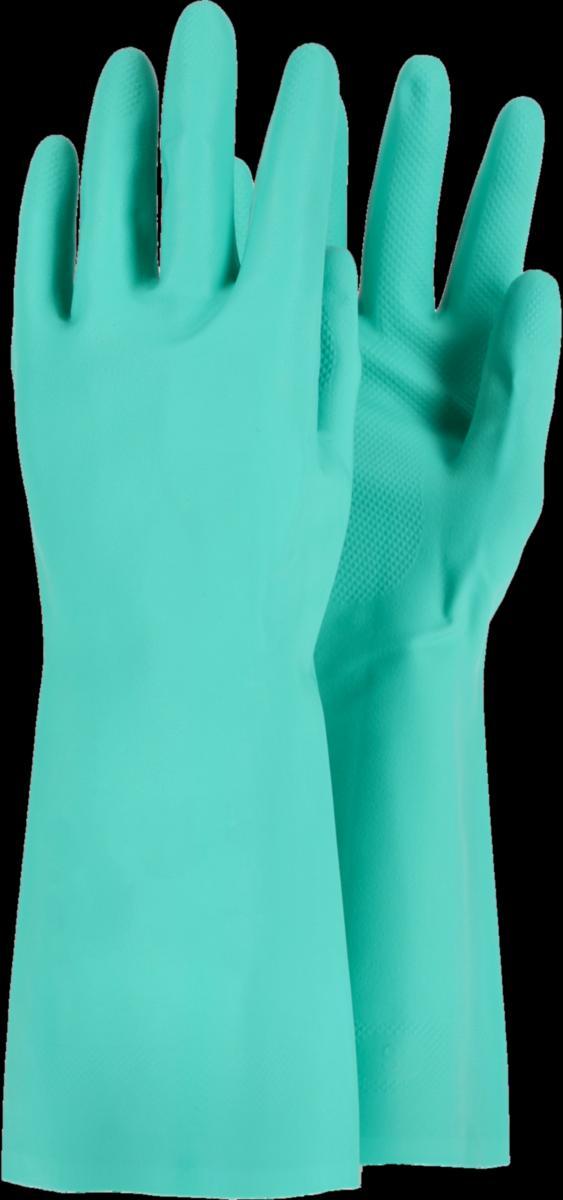 Kemskyddshandske Tegera 186 Chemforce - HANDSKE TEGERA 186 NITRIL GRÖN FLOSSAD STL 10
