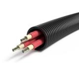 Flexrör fördragen UV med solcellskabel