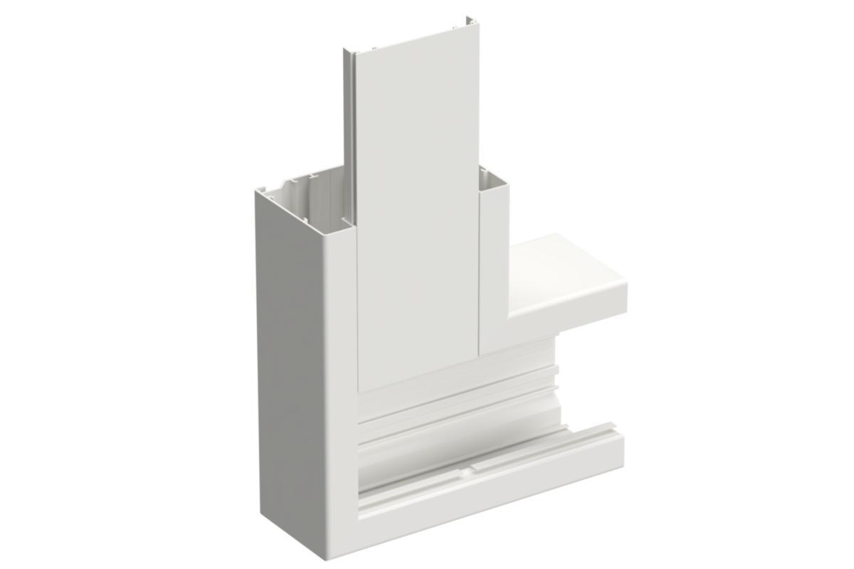 L-stycke WGX-A 120/72 - L-STYCKE 120/72 ALU VIT STA520025