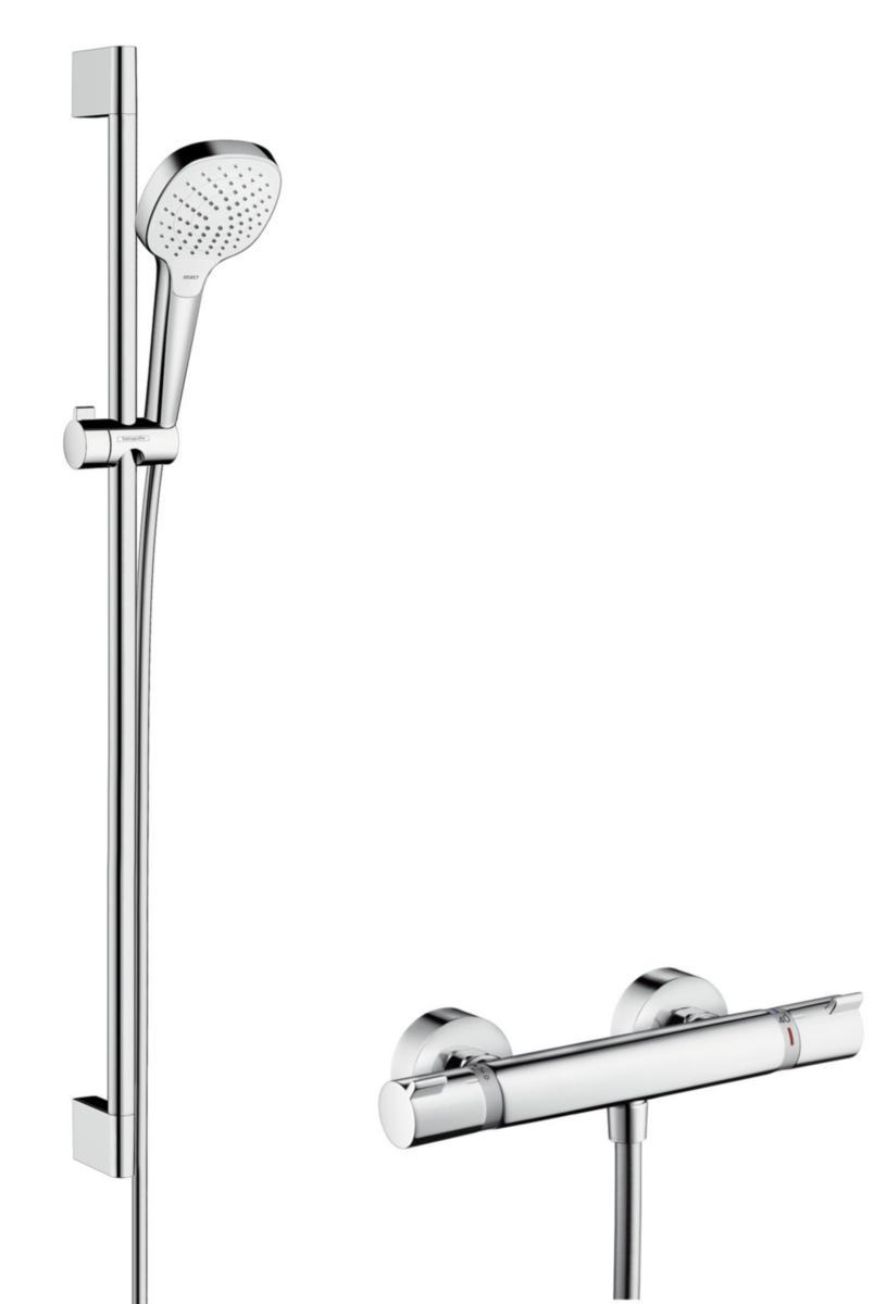 Duschkombination Croma Select E Vario, Hansgrohe - HANSGROHE DUSCHKOMBINAT. CROMA SEL.E VARIO COMBI SET VIT/KROM