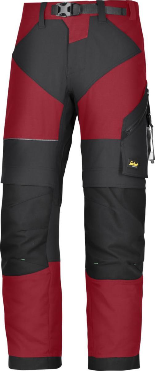 Midjebyxa Snickers 6903 FlexiWork - MIDJEBYXA SNICKERS 6903 RÖD/ SVART STRETCH FW STL 44
