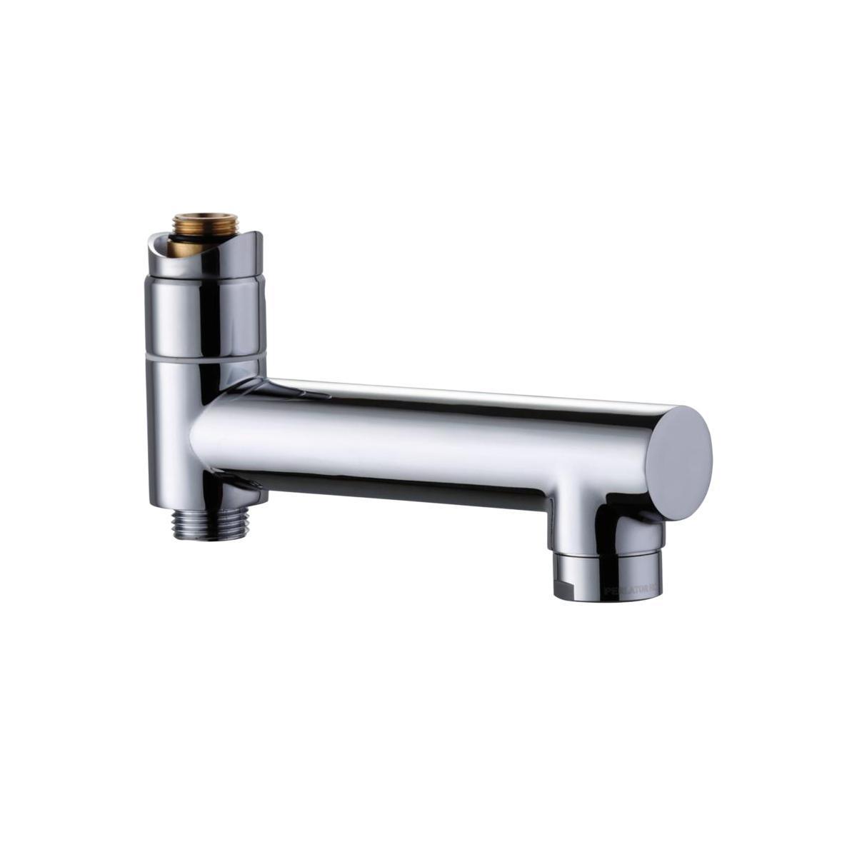 Bathtub Spout with Diverter for Azur Mixer, a-collection - BATHTUB SPOUT AZUR CHROME A-COLLECTION