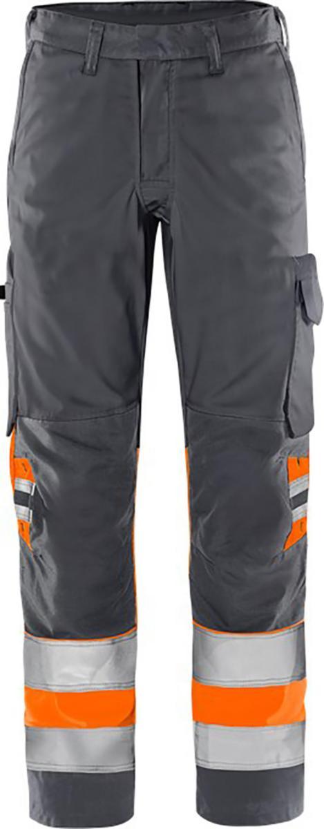 Midjebyxa Fristads 2649 GPLU Green - MIDJEBYXA FR 2649 GPLU GRÅ/ORA GREEN VARSEL KL 1 C68