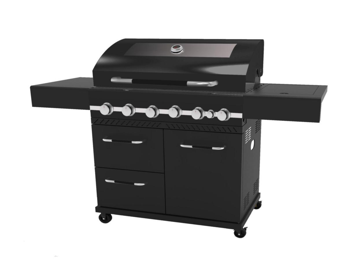 Gasolgrill Fryd - GASOLGRILL FRYD, 6+1 BRÄNNARE OBS! EXKL. GASOLREGULATORSET