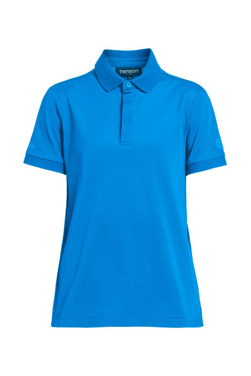 Pikétröja Tenson 5018217 Tri-Blend Dam - PIKÉTRÖJA TENSON 5018217 DAM LJUSBLÅ STL XL
