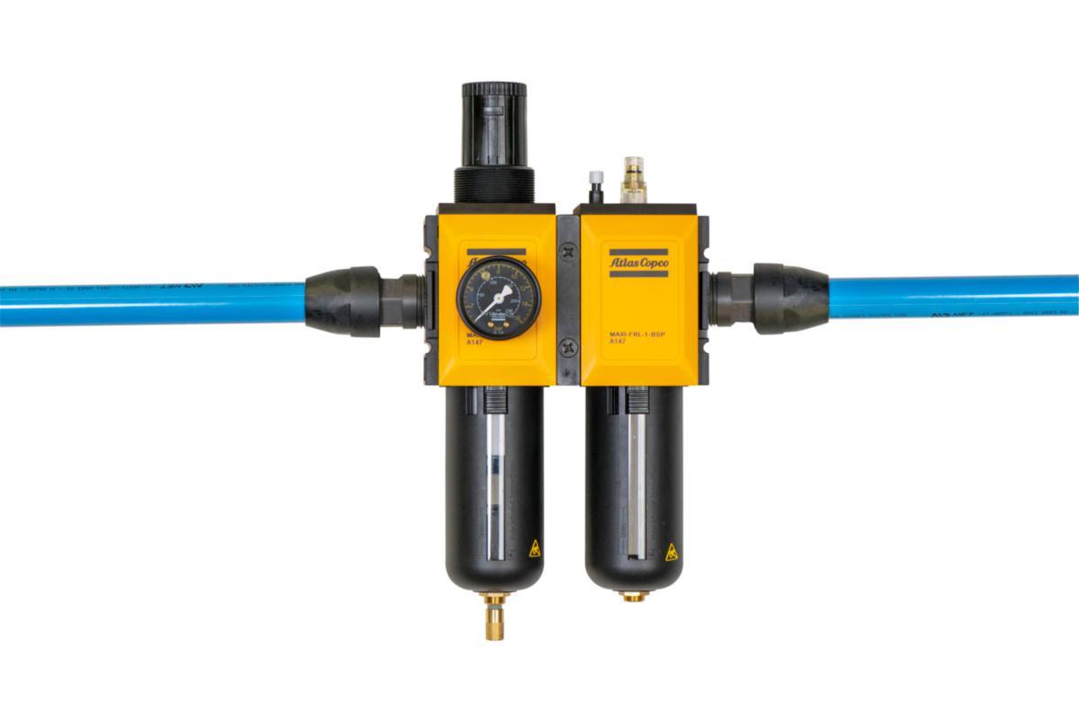 Luftberedningsenhet Atlas Copco MAXI-FRL-1"-BSP - FILTER/REG/DIM MAXI-FRL-1" MAX FLÖDE 200L/S 4221000169