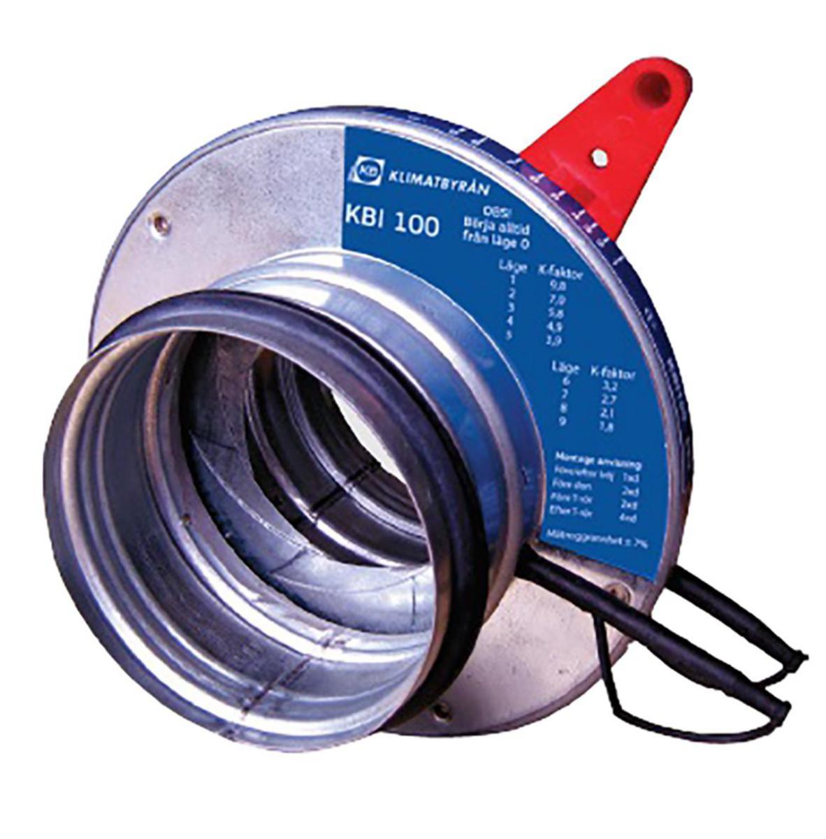 Mät- och reglerspjäll KBI, Klimatbyrån - MÄT & REGLERDON KBI 160 KB