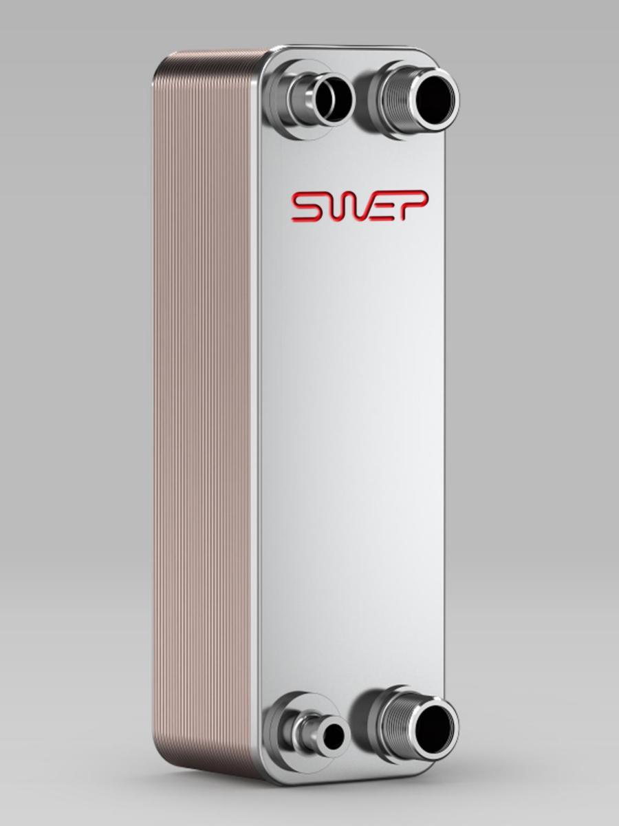 Plattvärmeväxlare B16H 2S, Swep - PLATTVÄRMEVÄXLARE B16HX27X26/2S