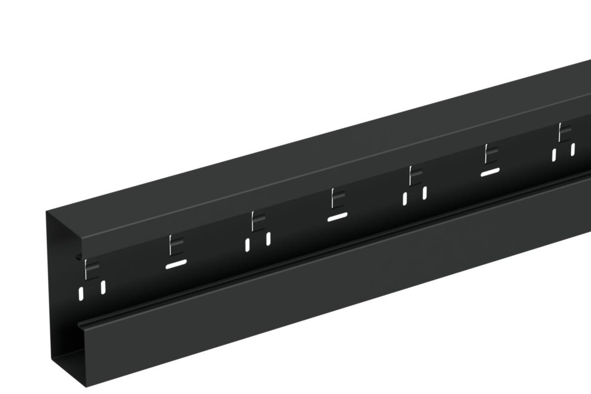 Kanalunderdel WGX 170A/72 - KANALSTOMME 170/72 2.5M SVART STA550145