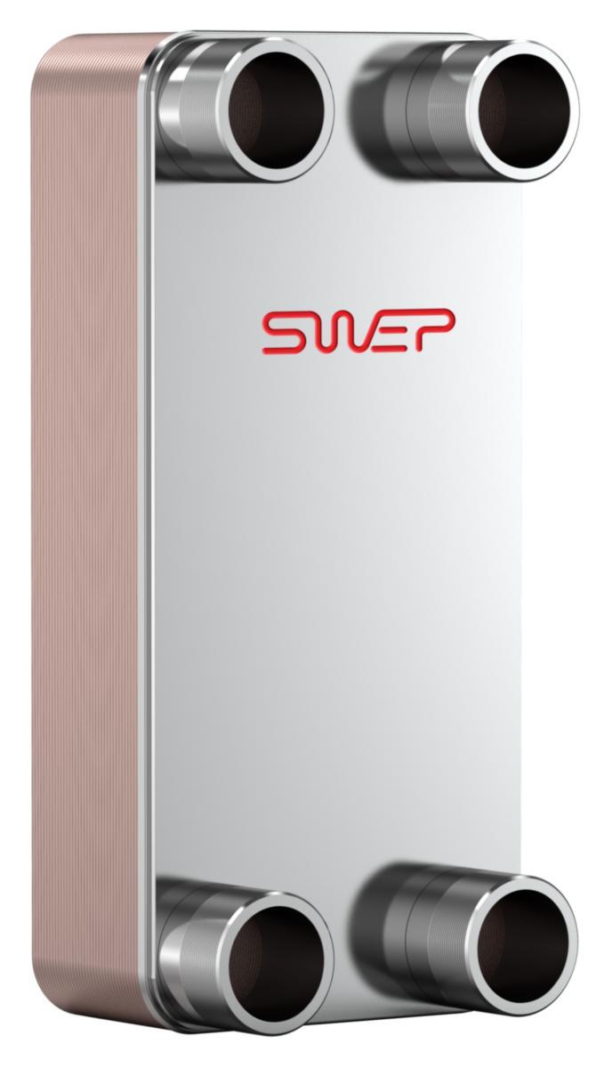 Plattvärmeväxlare B320LTH, Swep - PLATTVÄRMEVÄXLARE B320LTHX80