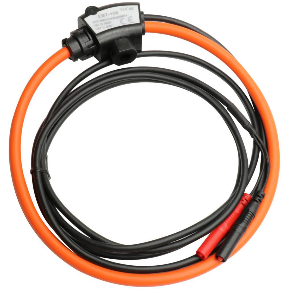 Flexibel strömtångadapter 150mm 5A - 1000A AC - STRÖMTÅNGADAPTER FLEX 150MM EST-150