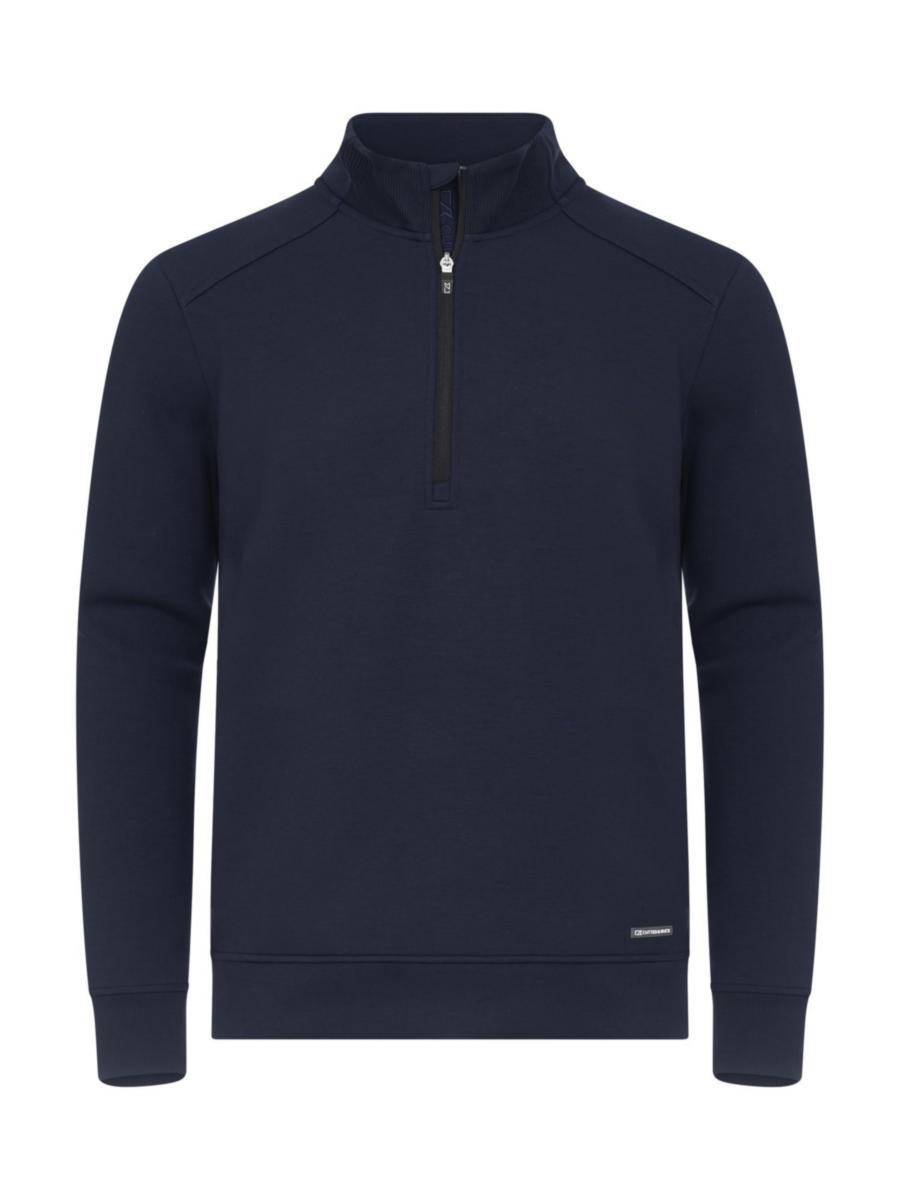 Tröja Cutter & Buck Pemberton Half zip - TRÖJA C&B PEMBERTON HALF ZIP 358434 MARIN STL 4XL
