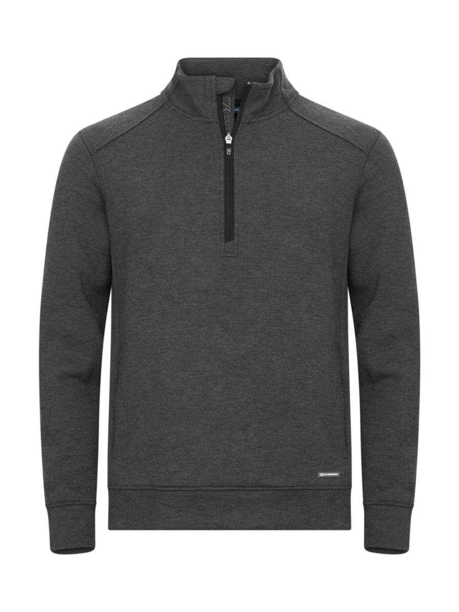Tröja Cutter & Buck Pemberton Half zip - TRÖJA C&B PEMBERTON HALF ZIP 358434 GRÅ STL3XL