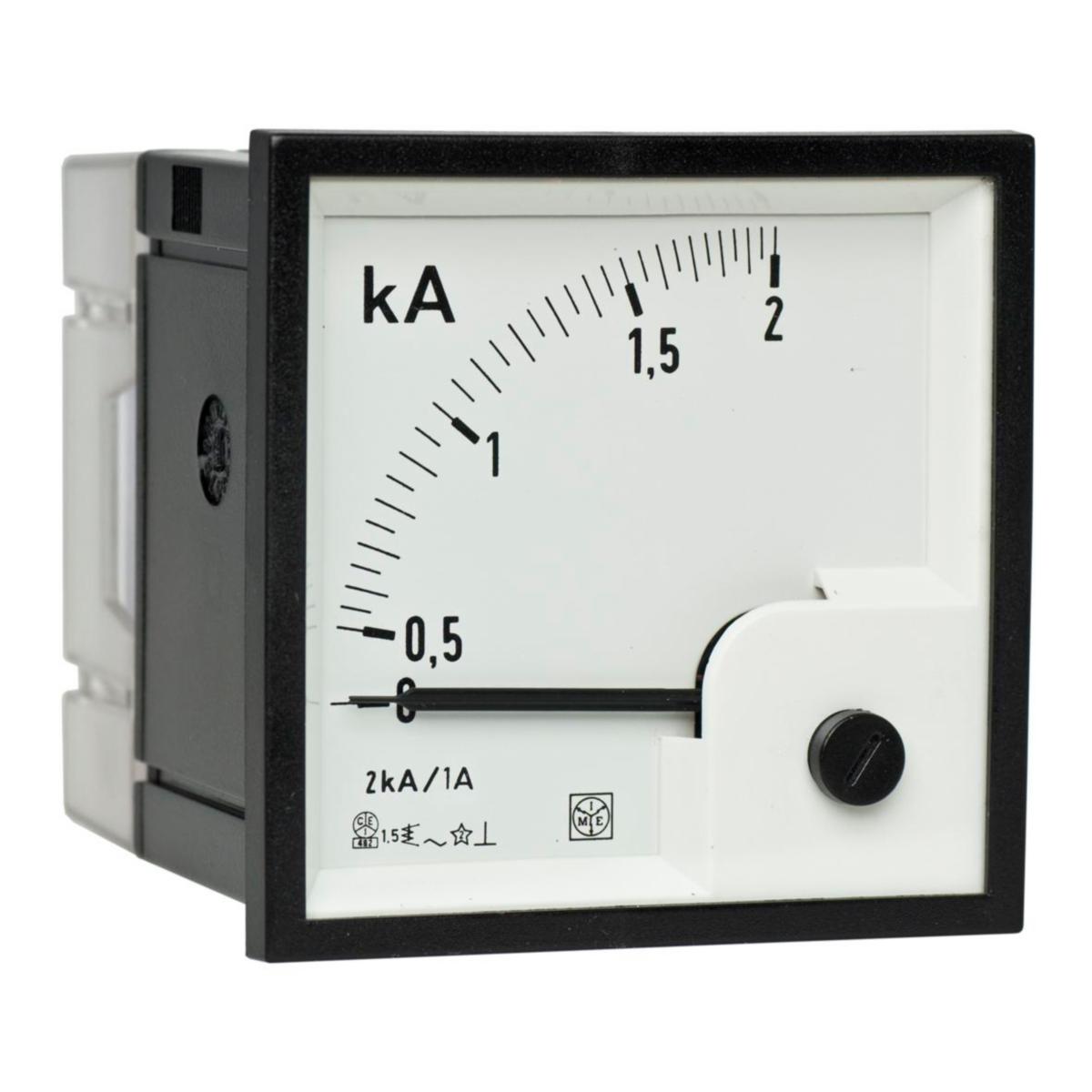 Amperemeter RQ72E - AMPEREMETER RQ72E 2000/5A