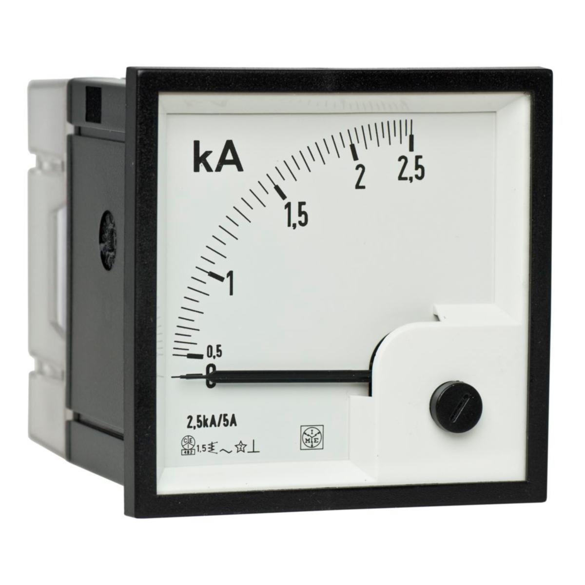 Amperemeter RQ72E - AMPEREMETER RQ72E 2500/5A