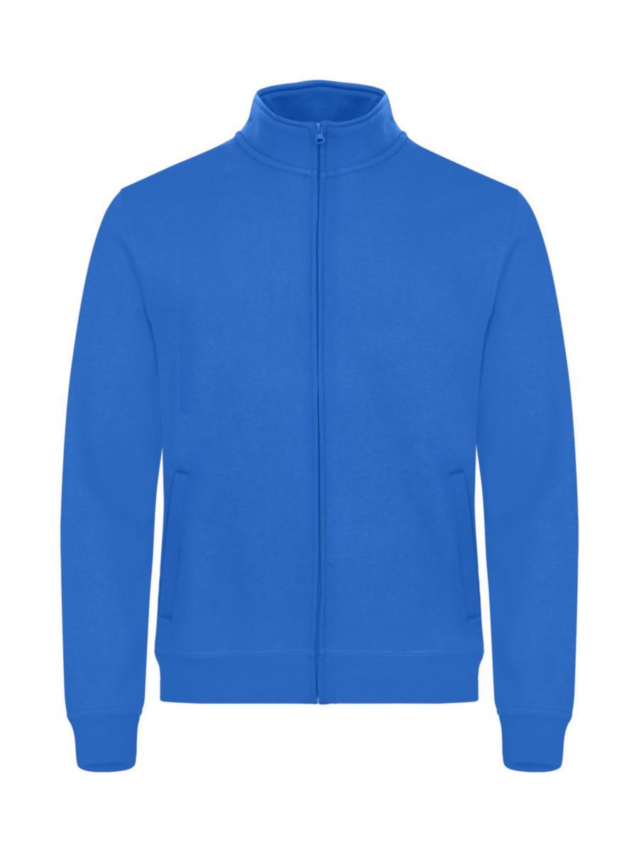 Tröja Clique 021038 Basic - TRÖJA CLIQUE 021038 BASIC HELZIP ROYALBLÅ STL 4XL