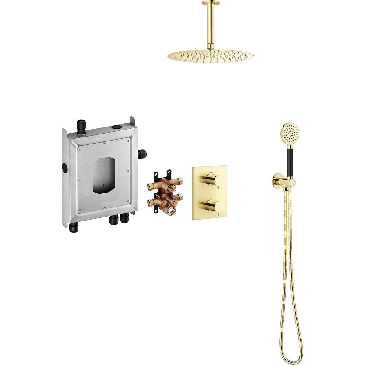 Takduschpaket Tak INXX II, Mora - MA INXX II TAKDUSCHPAKET, TAK FÖR INBYGGNAD, KOMPL,POL.MÄSS